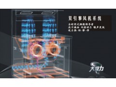 HC-C5集成灶侧吸 双电机免移机拆洗 集成环保灶 优美大方图3