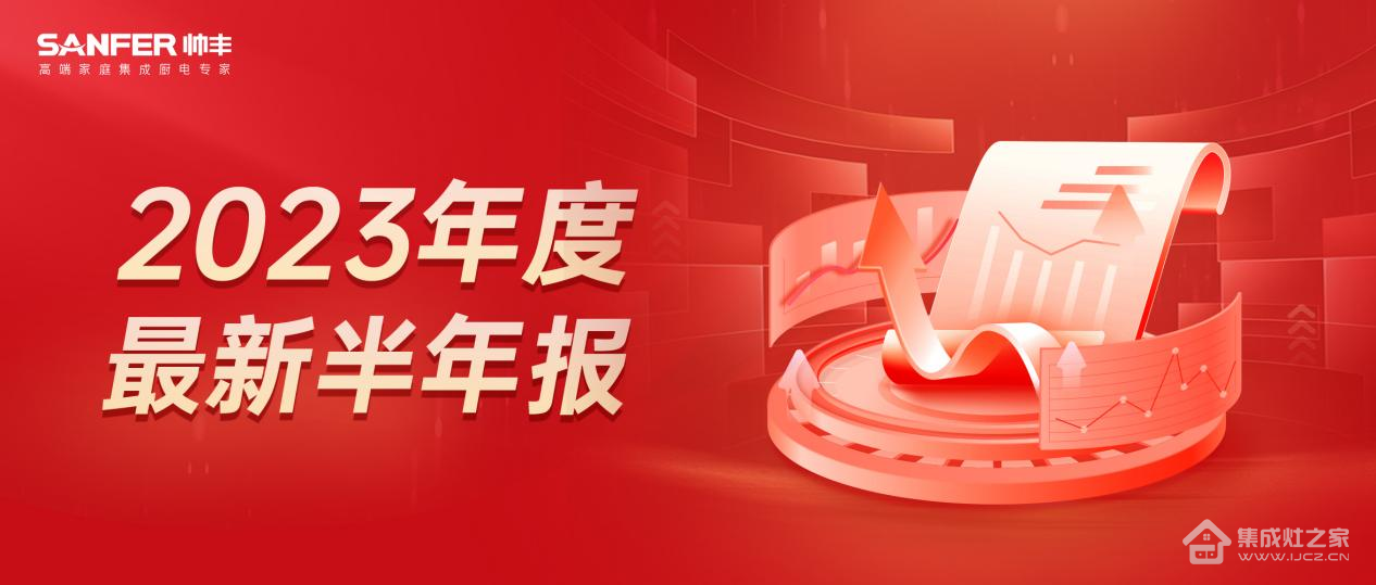 集成灶品牌帅丰电器：2023上半年净利1.14亿元，同比增长9.72％